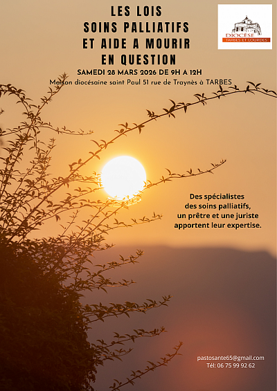 Journée d'information maison St Paul Tarbes Fin de vie