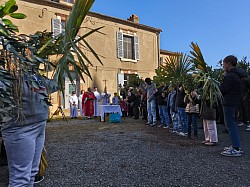 Dimanche Rameaux Père Gustave enfants