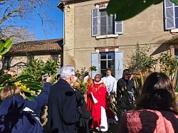 Dimanche Rameaux Père Gustave enfants
